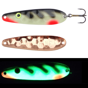 Image of Moonshine Lures Walleye Spoon | Crab Face; 3 in.