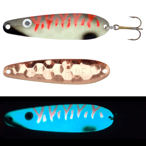 Image of Moonshine Lures Walleye Spoon | Razorburn; 3 in.
