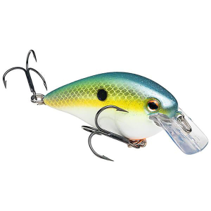 Image of Strike King KVD Square Bill Crankbait | Chartreuse Sexy Shad; 2.5