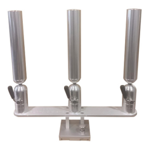 Image of Cisco Triple Tube Rod Holder on Quick Release Mount
