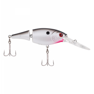 Image of Berkley Flicker Shad Jointed Crankbait | Pearl White; 2 in.