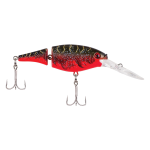 Image of Berkley Flicker Shad Jointed Crankbait | Red Tiger; 2 in.