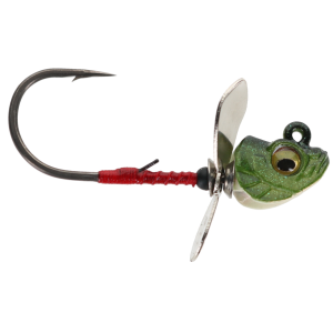 Image of Megabass Okashira Jig Screwhead | Weed Kamo II; 1/16 oz.