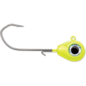 Image of VMC Sleek Jig Heads | Chartreuse; 1/2 oz.