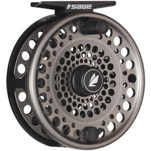 Image of Sage Trout Fly Reel | Stealth Silver; 6-7-8