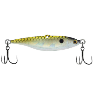 Image of Berkley Vibrato Jigging Lure | Holo Greenie; 1/4 oz.