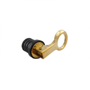 Image of Eagle Claw Boat Drain Plug with Snap