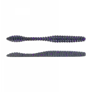 Image of Big Bite Baits Scentsation SoMolly Soft Bait | Smoke Black Purple Flake; 3 3/5 in.