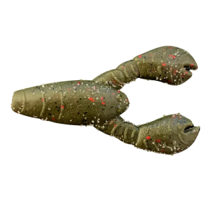 Image of Great Lakes Finesse Snack Craw | Green Pumpkin Red Flake