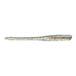 Image of Great Lakes Finesse Drop Worm | Clear Shad
