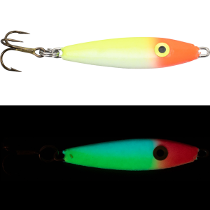 Image of Moonshine Lures Shiver Spoon | Blue Clown; 3/8 oz.