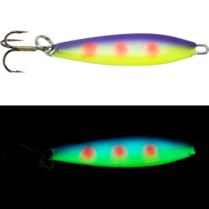 Image of Moonshine Lures Shiver Spoon | JJ Mac Muffin; 3/8 oz.