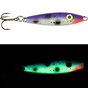 Image of Moonshine Lures Shiver Spoon | Purple Goby; 3/8 oz.