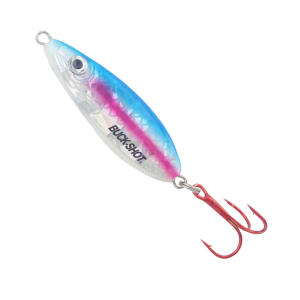 Image of Northland Buck-Shot Rattle Spoon | Super-Glo Rainbow; 3/8 oz.