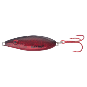 Image of Northland Buck-Shot Rattle Spoon | Super-Glo Redfish; 3/8 oz.