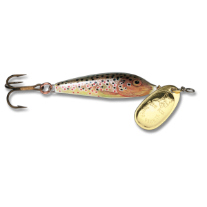 Image of Blue Fox Vibrax Minnow Spin | Brown Trout; 1/8 oz.