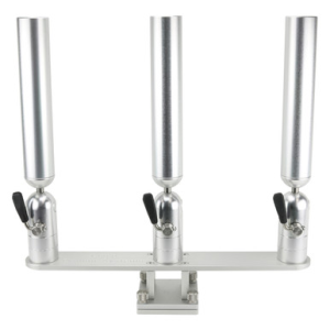Image of Cisco Triple Tube Rod Holder on Thumbscrew Mount