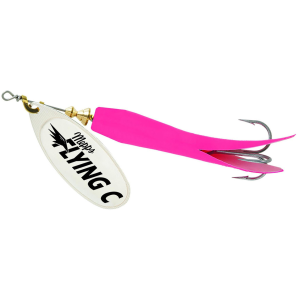 Image of Mepps Flying C Spinner | Hot Pink/Silver; 7/8 oz.