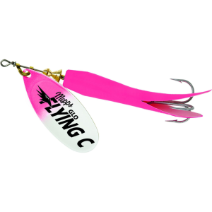 Image of Mepps Flying C Spinner | Hot Pink/Glo Pink; 7/8 oz.