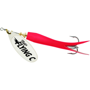Image of Mepps Flying C Spinner | Red/Silver; 7/8 oz.
