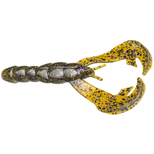 Image of Strike King Rage Tail Craw Soft Bait | Green Pumpkin-Purple-Gold; 4 in.