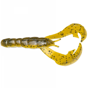 Image of Strike King Rage Tail Craw Soft Bait | Green Pumpkin/Pearl Belly; 4 in.