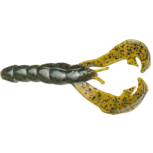 Image of Strike King Rage Tail Craw Soft Bait | Green Pumpkin Sapphire; 4 in.