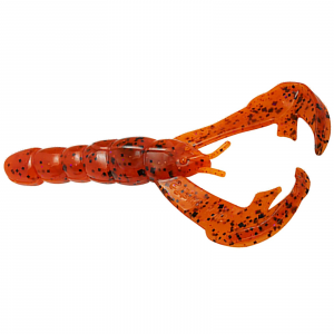 Image of Strike King Rage Tail Craw Soft Bait | Fire Craw; 4 in.