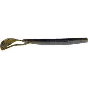 Image of Strike King Rage Cut-R Worms | Green Pumpkin Pearl Belly; 6 in.