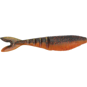 Image of Yamamoto Zako Swimbait | Watermelon w/ Copper/Orange/Red Flake; 4 in.