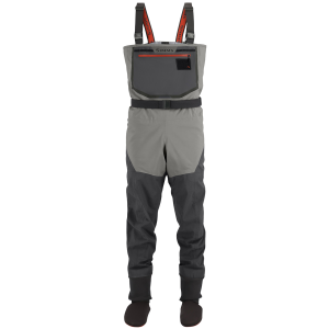 Image of Simms Men's Freestone Stockingfoot Chest Waders | Smoke; L (12-13)