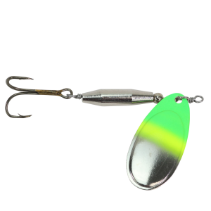 Image of Hofmann's Lures Superior Salmon & Steelhead Spinner | Green Chartreuse; 1/3 oz.