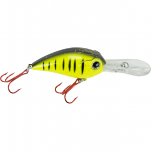 Image of Jenko Crappie Crankbait | Chartreuse Tiger; 2 in.