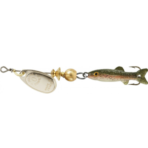 Image of Mepps Comet Mino | Rainbow Trout; Silver; 00