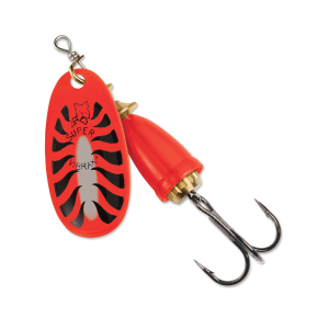 Image of Blue Fox Classic Vibrax Spinner | Red Tiger; 4