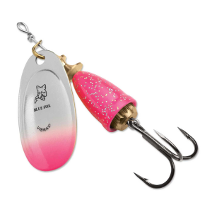 Image of Blue Fox Classic Vibrax Spinner | Pink Chartreuse Candyback; 5