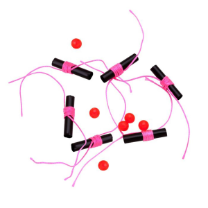 Image of Thill Premium Bobber Stops | Hot Pink