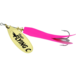 Image of Mepps Flying C Spinner | Hot Pink/Gold; 5/8 oz.