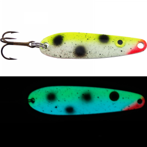 Image of Moonshine Lures Jigging Spoon | Yeller Goby; 1/2 oz.