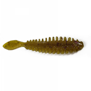 Image of Poor Boys Baits Erie Darter | Green Pumpkin Purple; 4 in.