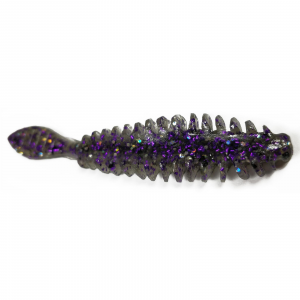 Image of Poor Boys Baits Erie Darter | Smoke Purple; 4 in.