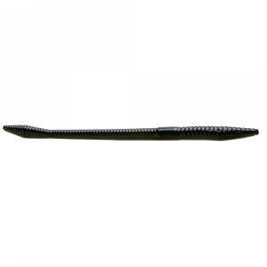 Image of Zoom Trick Worm | Black; 6.5 in.