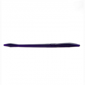 Image of Zoom Trick Worm | Black Grape; 6.5 in.