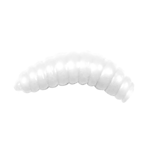 Image of Lunkerhunt Wax Worm Bait Jar | White