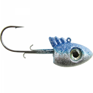 Image of Big Bite Baits TRU-X Wally Jig Heads | Blue Ice; 5/8 oz.