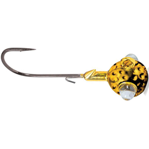 Image of Kalin's Hammered Rattlin' Google Eye Jigs | Gold; 1/8 oz.