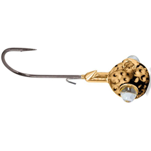 Image of Kalin's Hammered Rattlin' Google Eye Jigs | Copper; 1/4 oz.