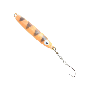 Image of Hali Sukkula Jig | Fluorescent Orange Glow Perch; 25 mm