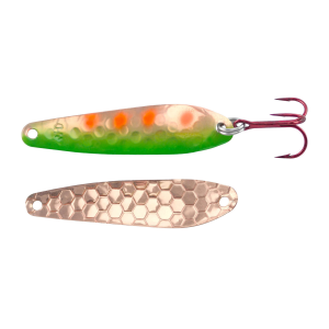 Image of Dreamweaver WD Spoon | Green Skittle/Copper Back; 2 3/8 in.