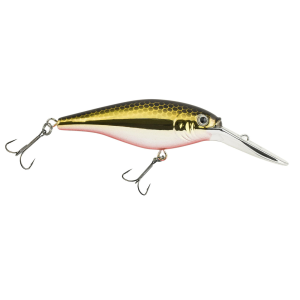 Image of Berkley Flicker Shad Crankbait | Black Brass; 3 in.